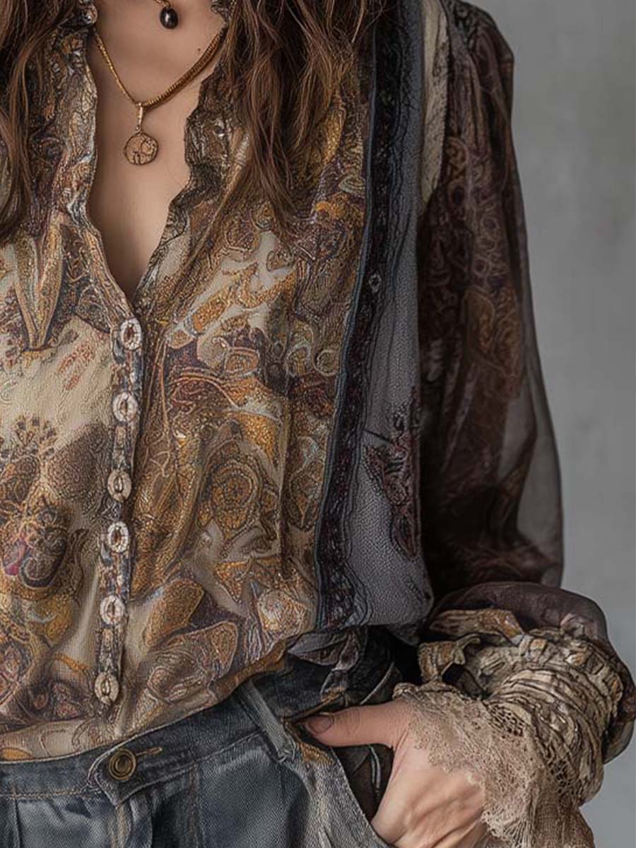 Inéalondon™ | With Lace Cuff Detailing