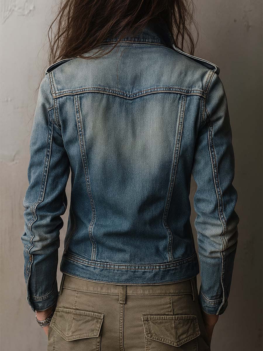 Inéalondon™ | Jacket With Epaulettes
