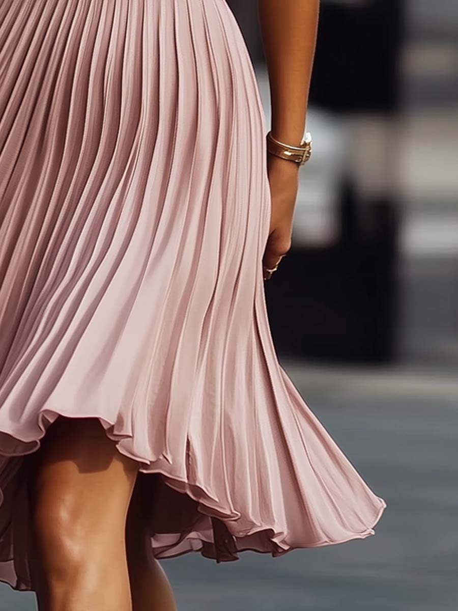 Inéalondon™ | Sleeveless Midi Dress