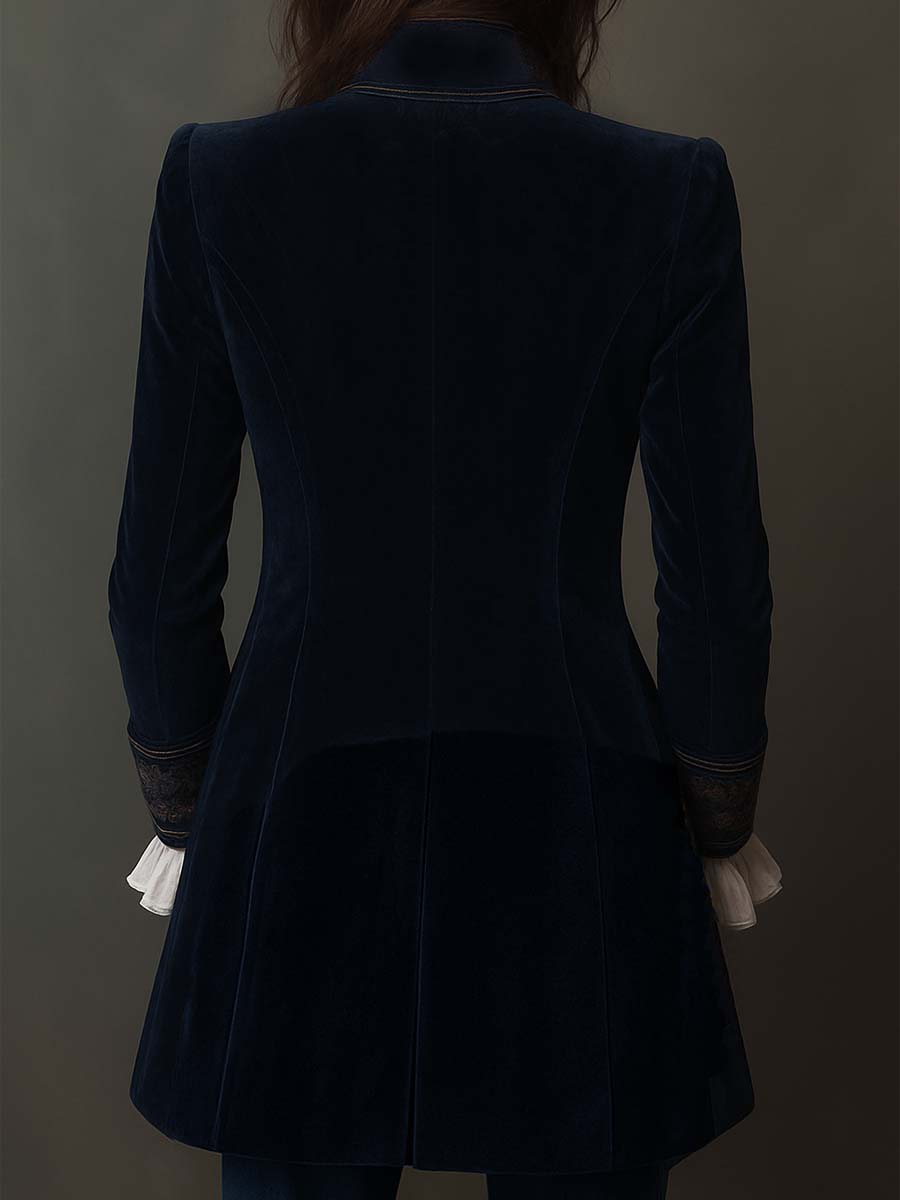 Inéalondon™ | Embroidered Long Jacket
