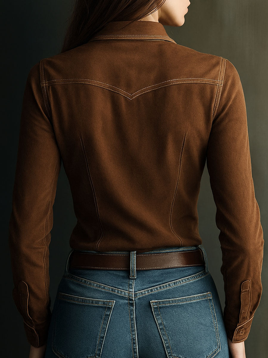 Inéalondon™ | Button-Up Shirt With Pockets