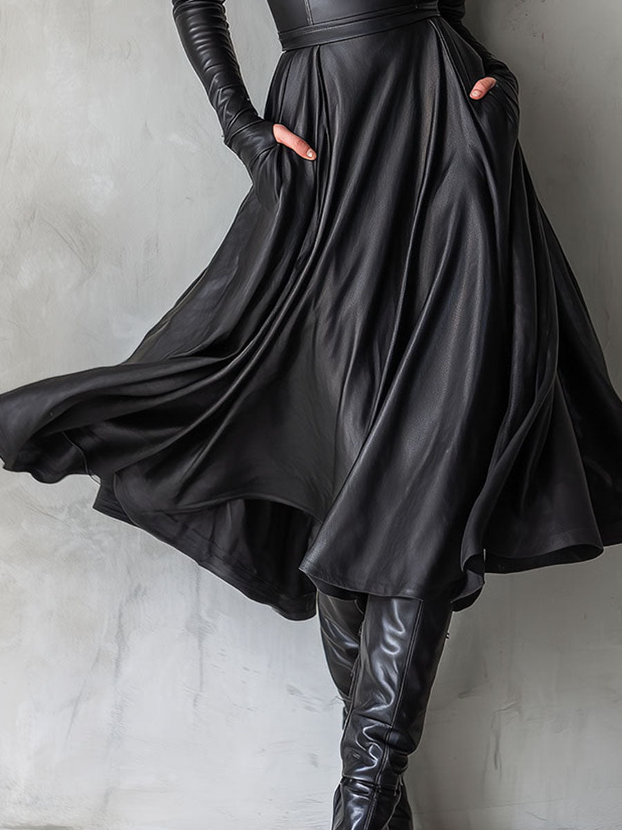 Inéalondon™ | Midi Dress With Pockets