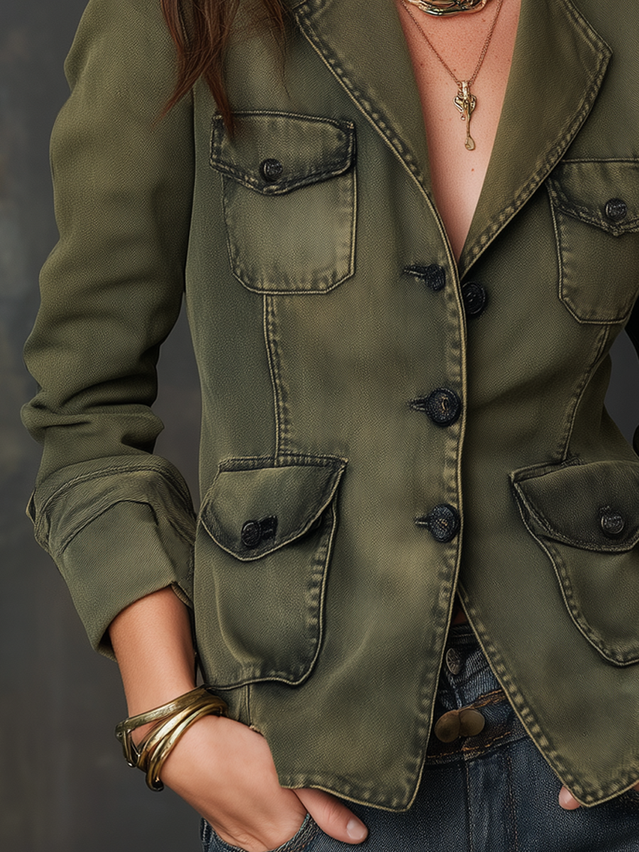 Inéalondon™ | Distressed Work Jacket
