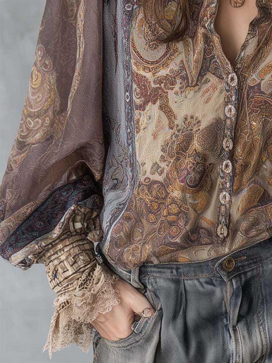 Inéalondon™ | With Lace Cuff Detailing
