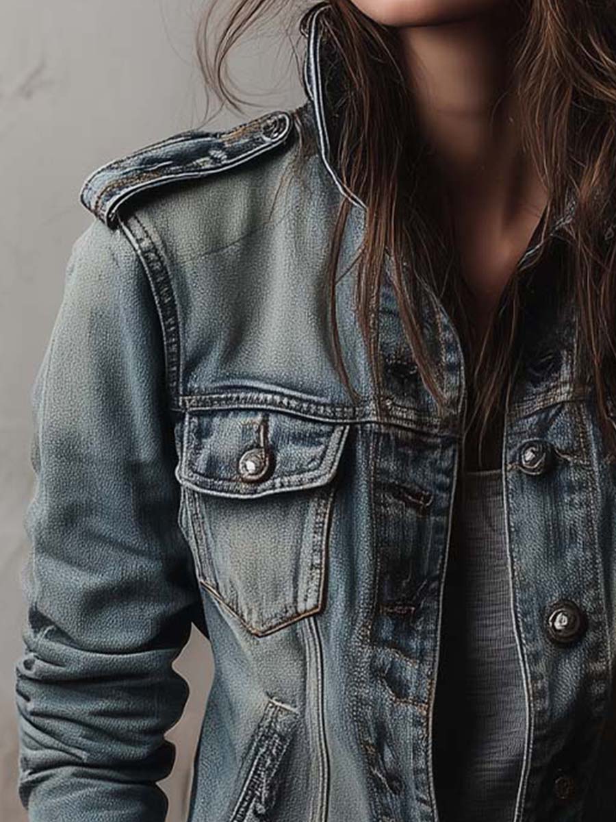 Inéalondon™ | Jacket With Epaulettes