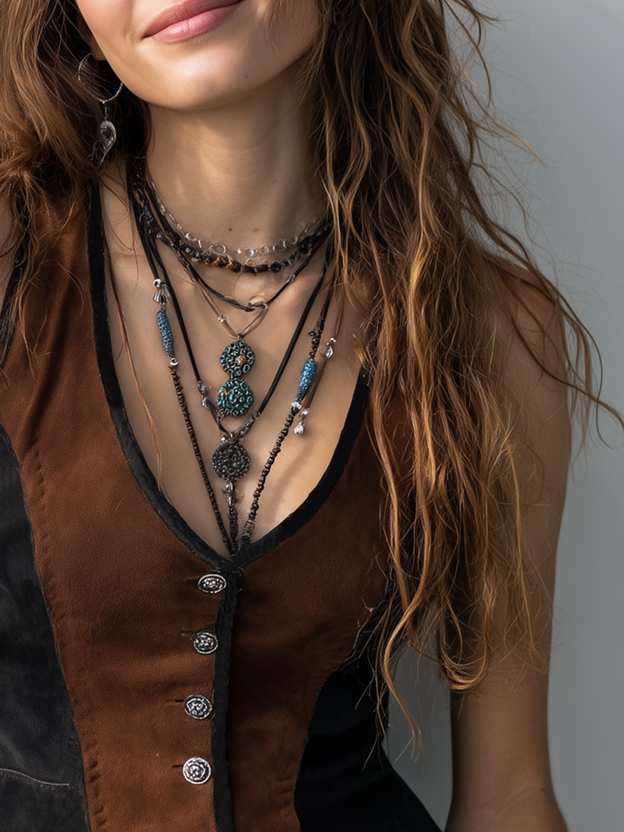 Inéalondon™ | Trim Suede Vest