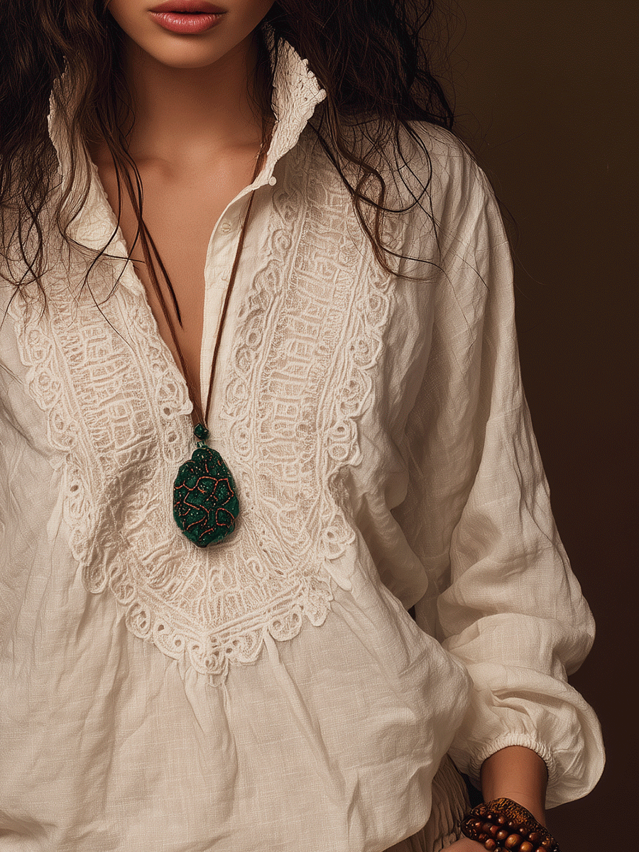 Inéalondon™ | Nomad Linen Blouse