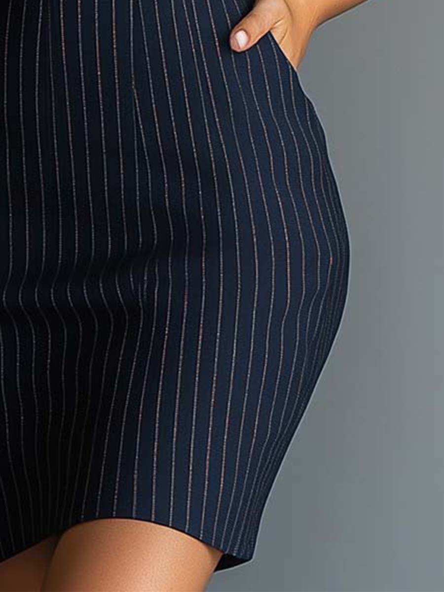 Inéalondon™ | V - neck Bodycon Dress