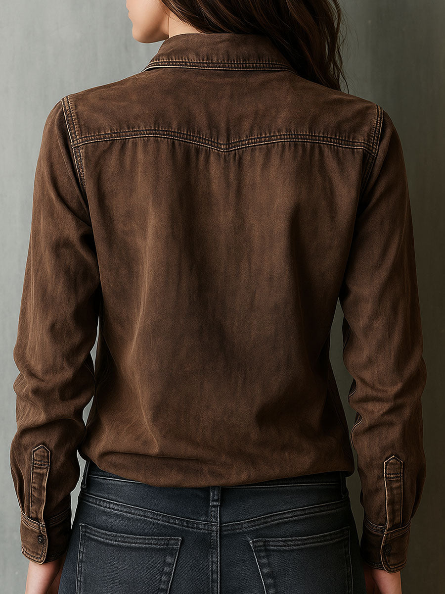 Inéalondon™ | Utility Zip Shirt Jacket