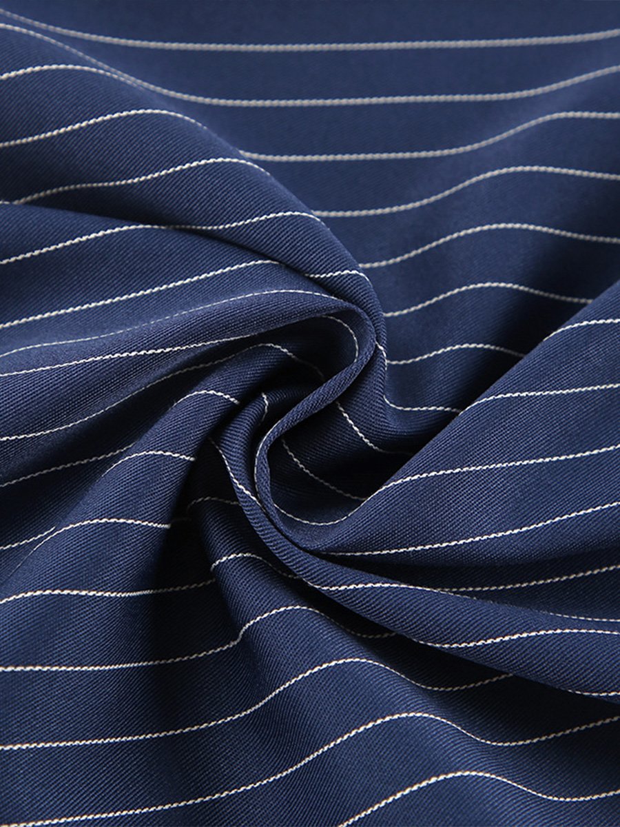 Inéalondon™ | Striped Wide-leg Pants