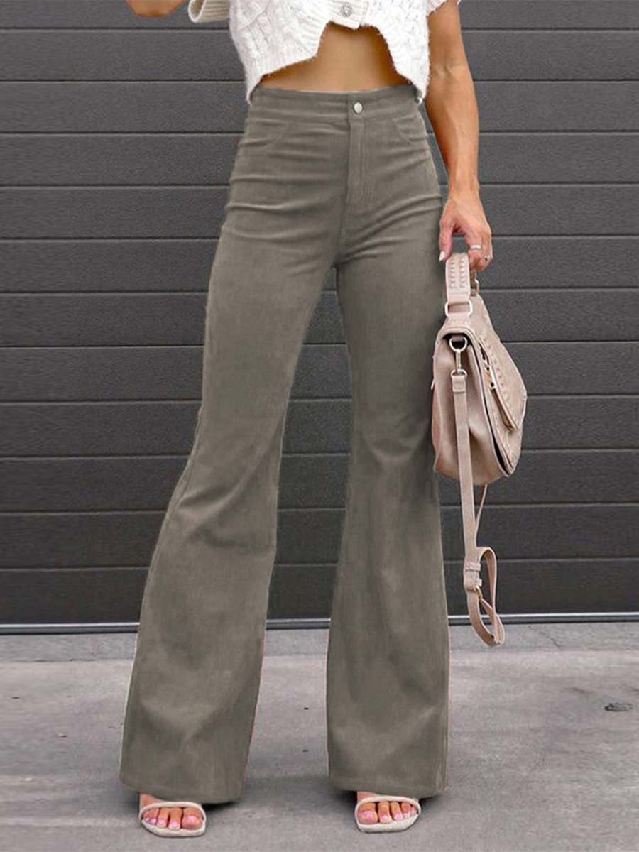 Inéalondon™ | Corduroy Casual Pants