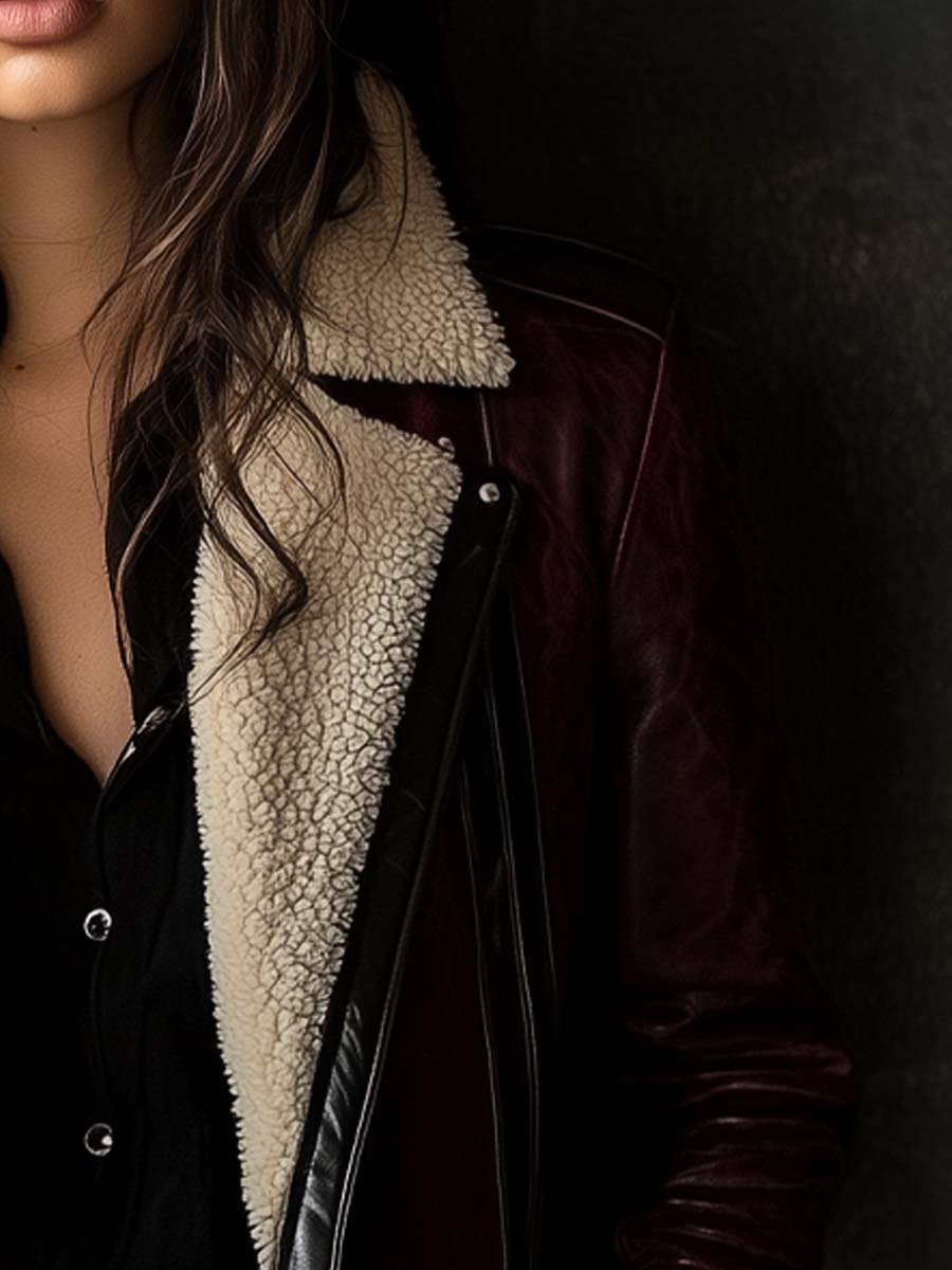 Inéalondon™ | Faux Leather Coat