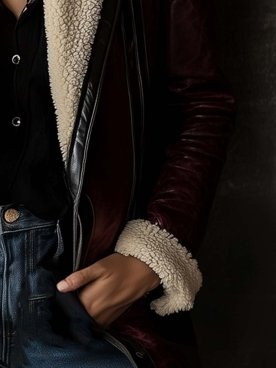 Inéalondon™ | Faux Leather Coat