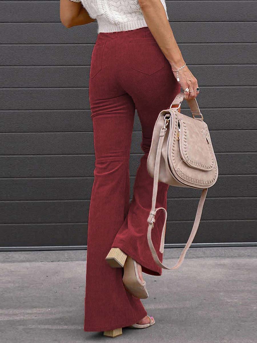 Inéalondon™ | Corduroy Casual Pants