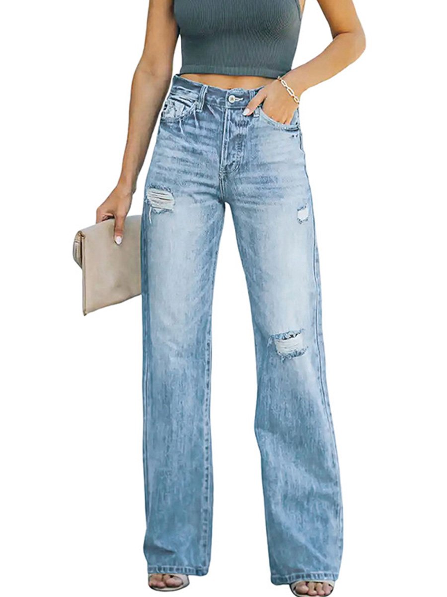 Inéalondon™ | Wide-leg Jeans