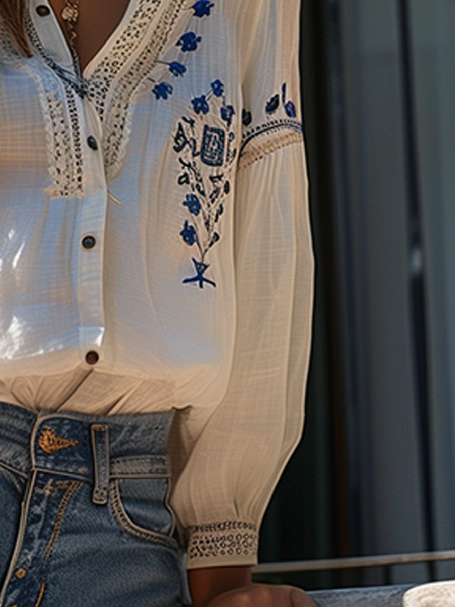 Inéalondon™ | Stitching Hollow Top