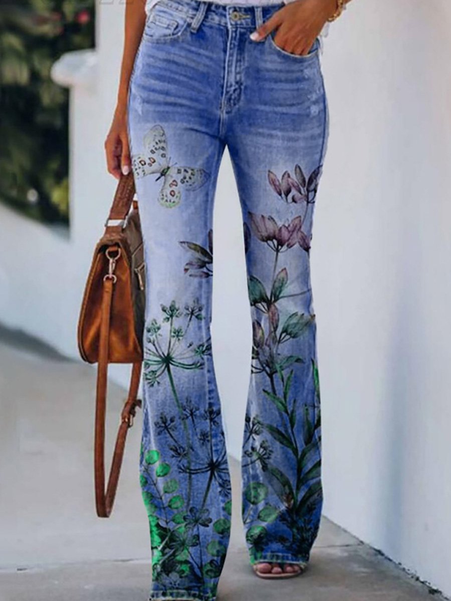 Inéalondon™ | Printed Jeans