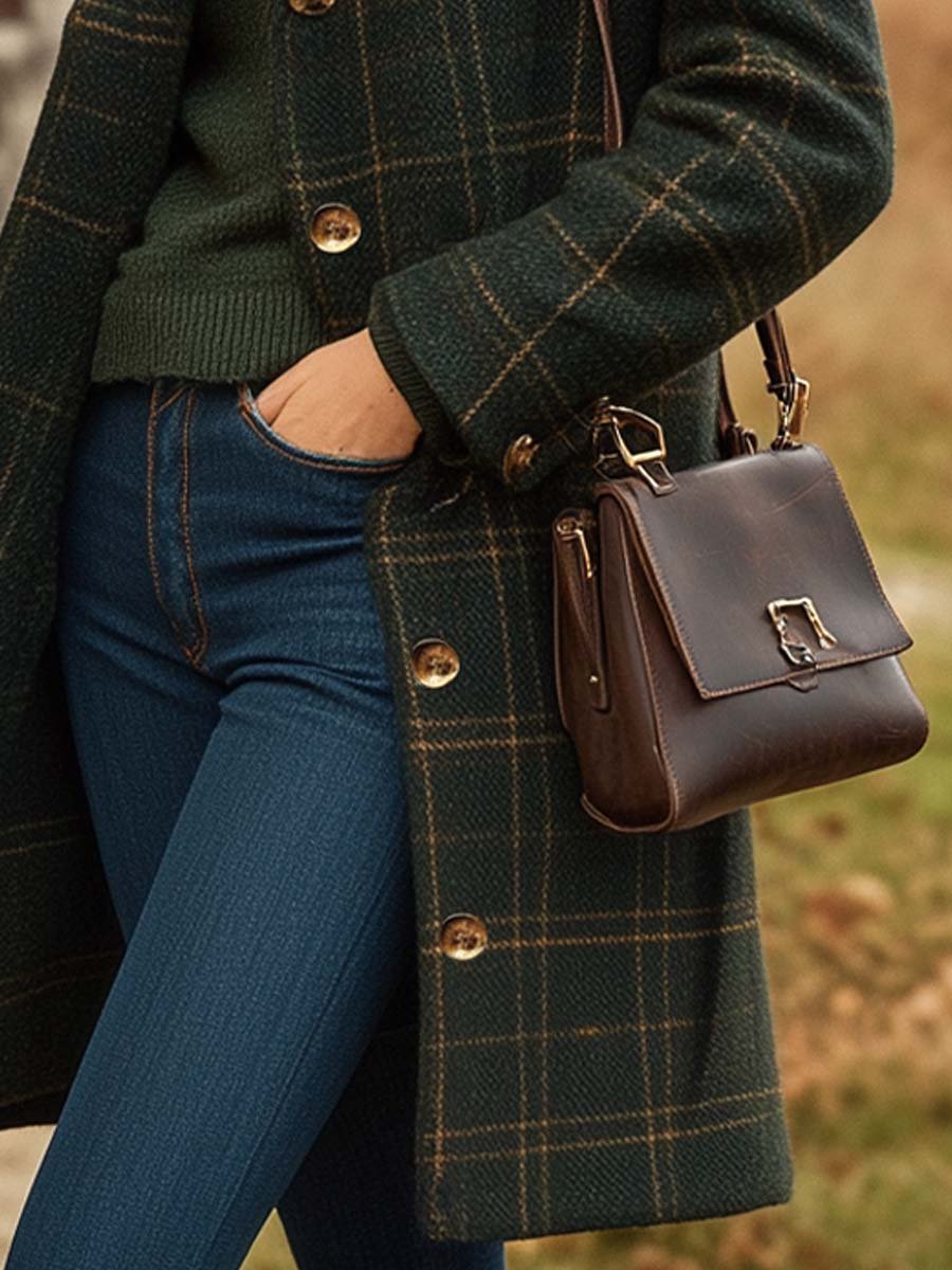 Inéalondon™ | Plaid Wool Coat