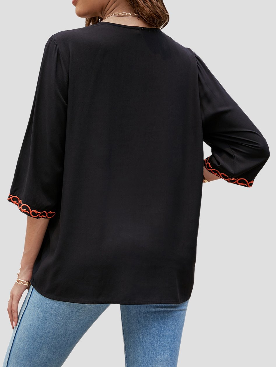 Inéalondon™ | Three-quater Sleeves Top