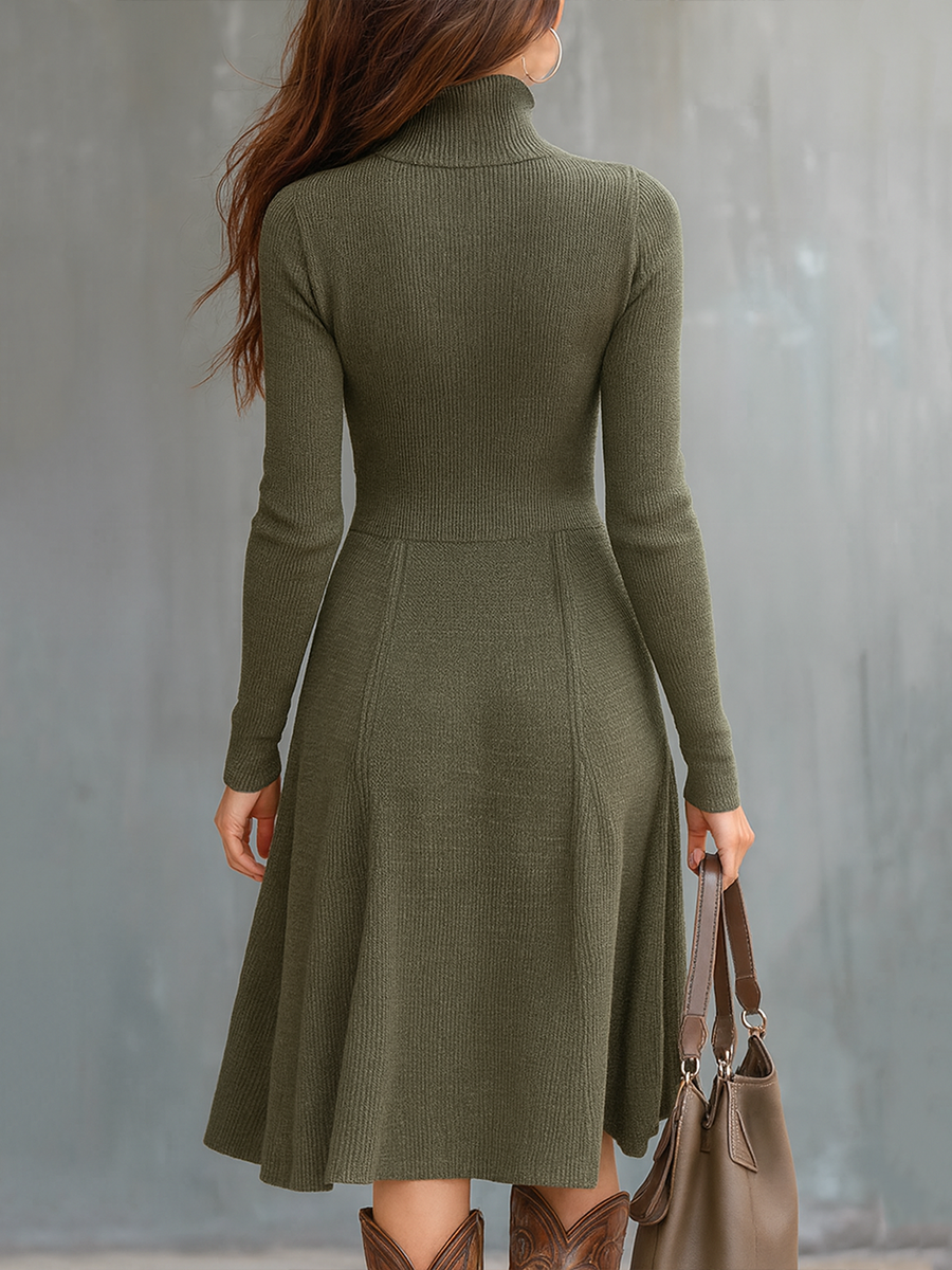 Inéalondon™ | Knit Midi Dress