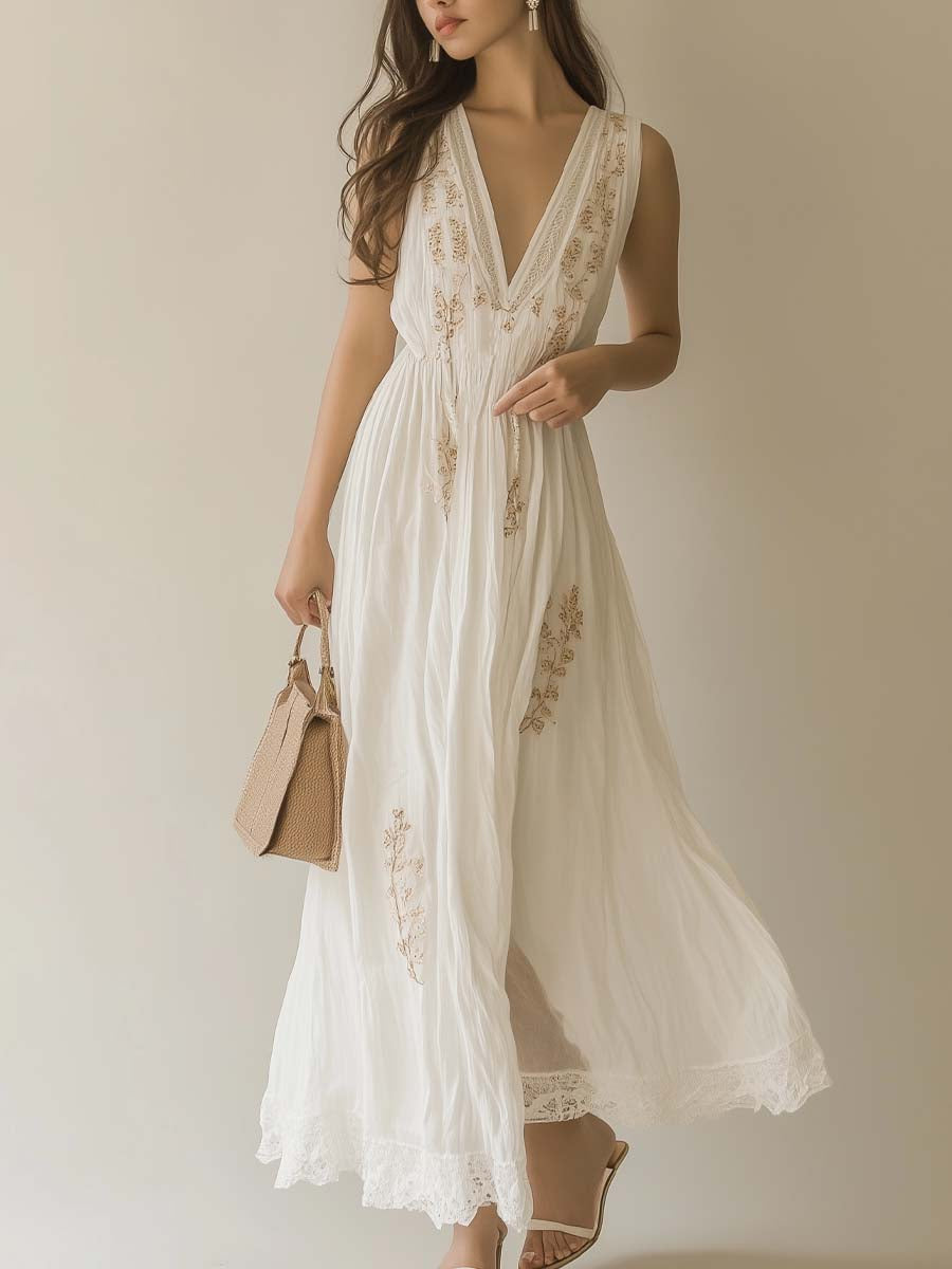 Inéalondon™ | Chiffon Maxi Dress