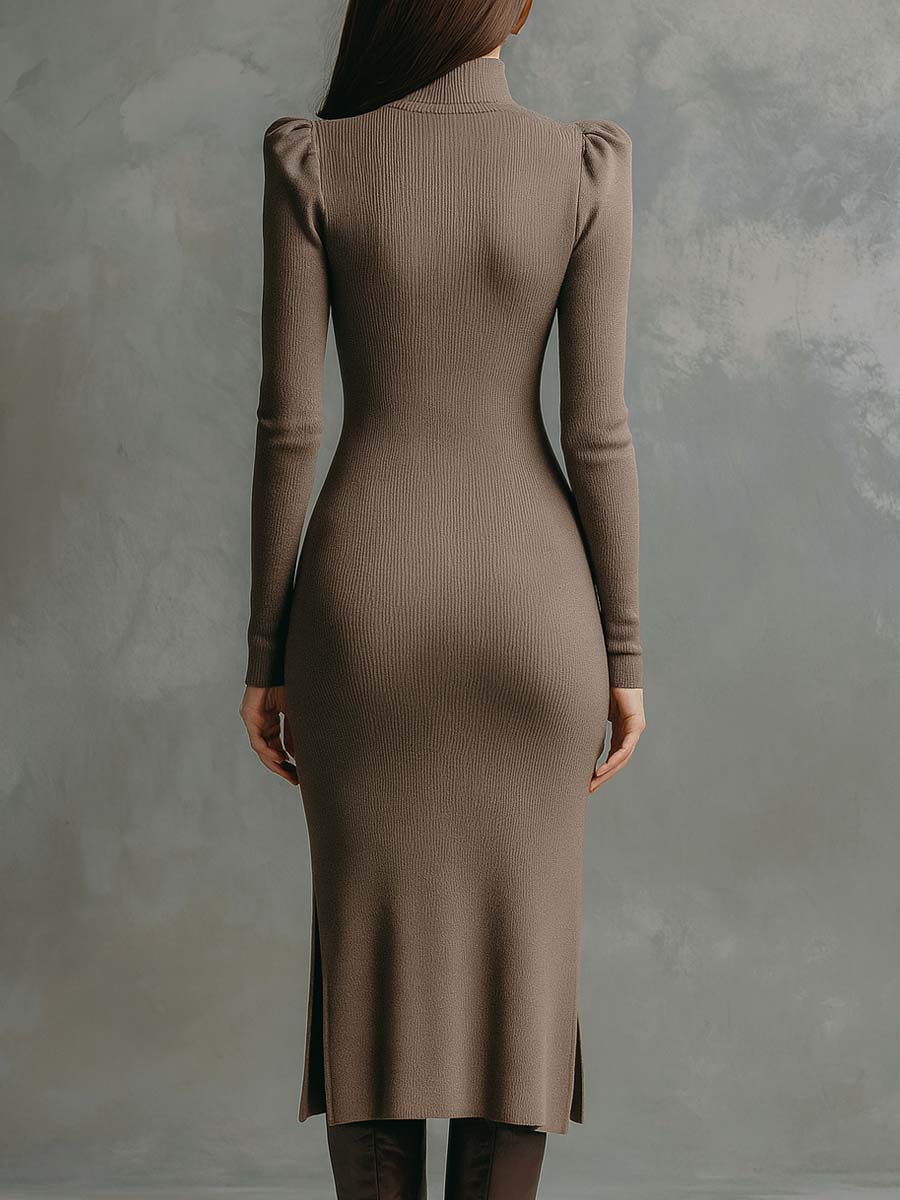 Inéalondon™ | Knit Midi Dress