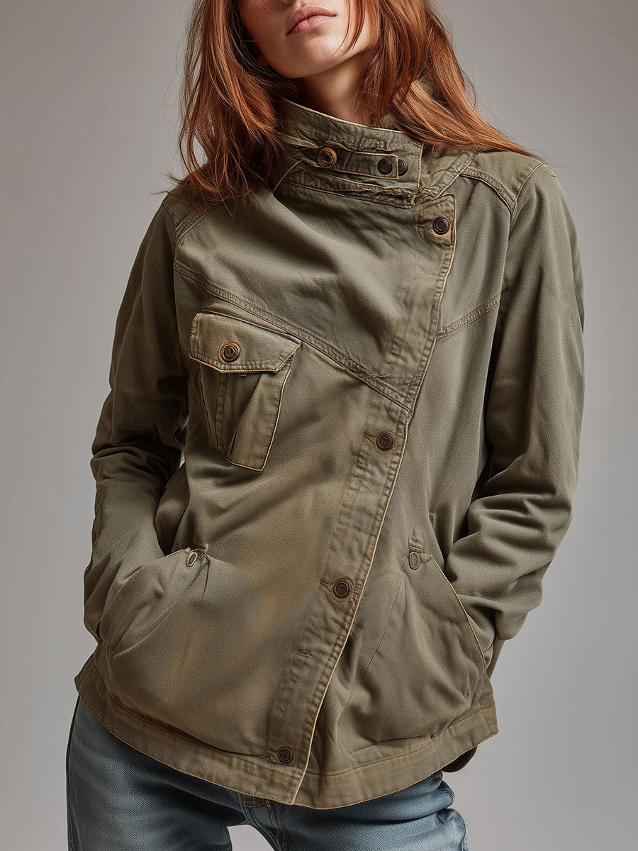 Inéalondon™ | Placket Pocket Jacket