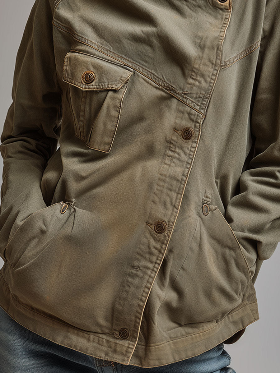 Inéalondon™ | Placket Pocket Jacket