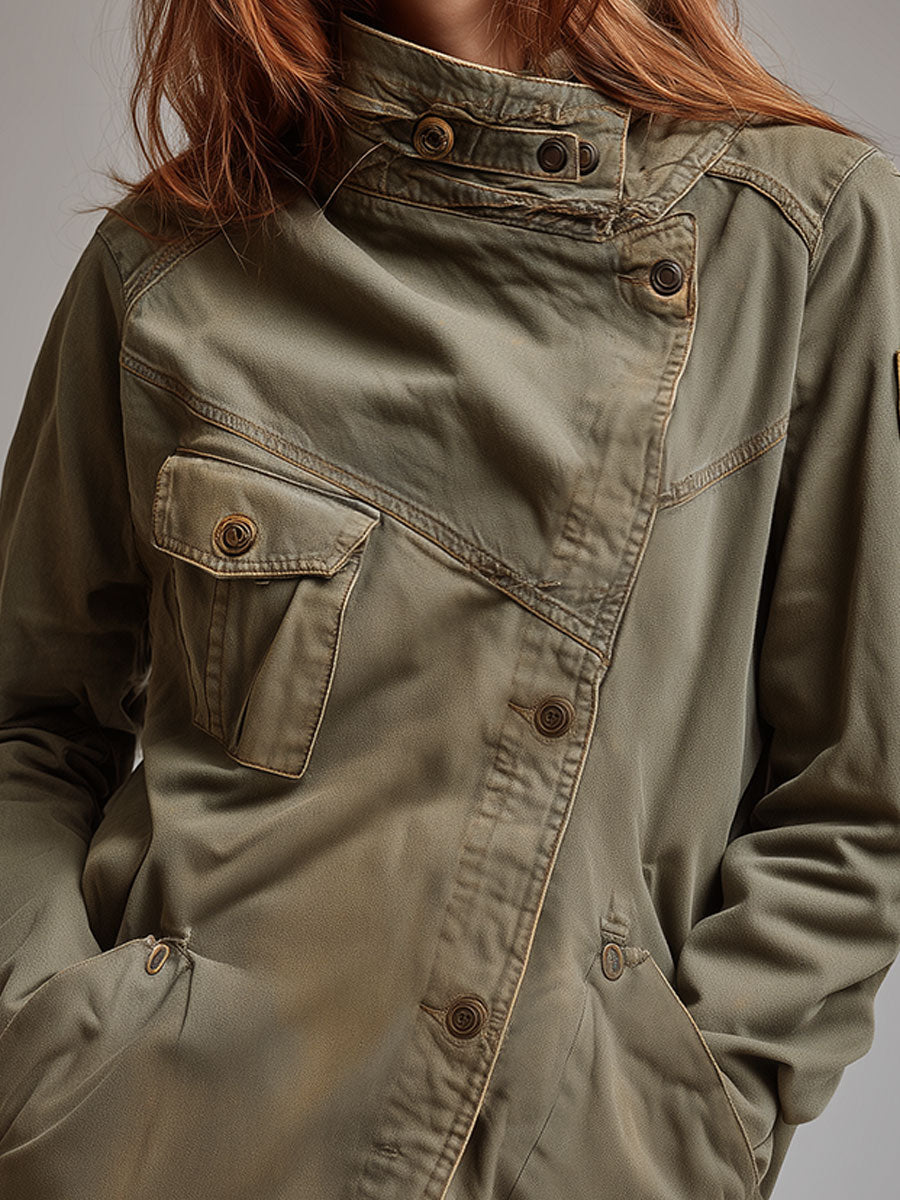 Inéalondon™ | Placket Pocket Jacket