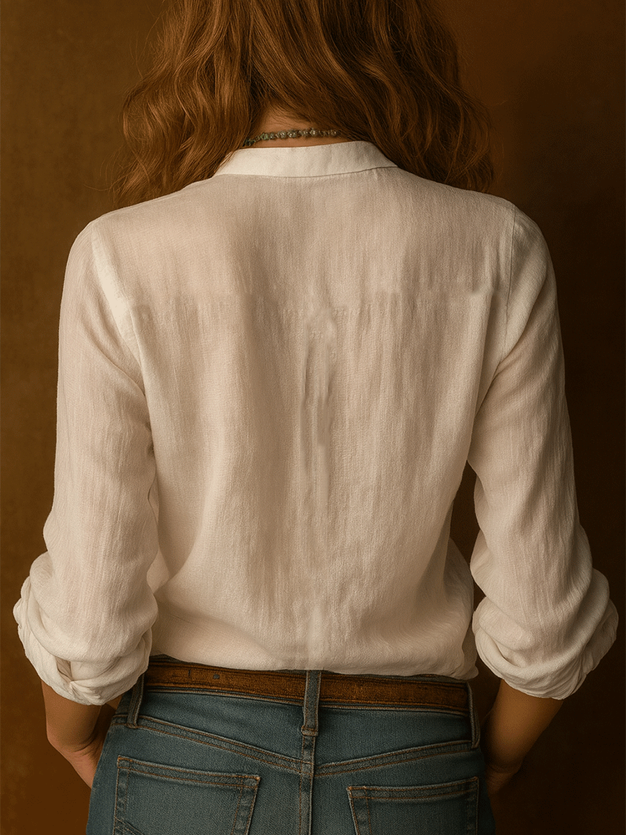 Inéalondon™ | Cotton Lace Blouse