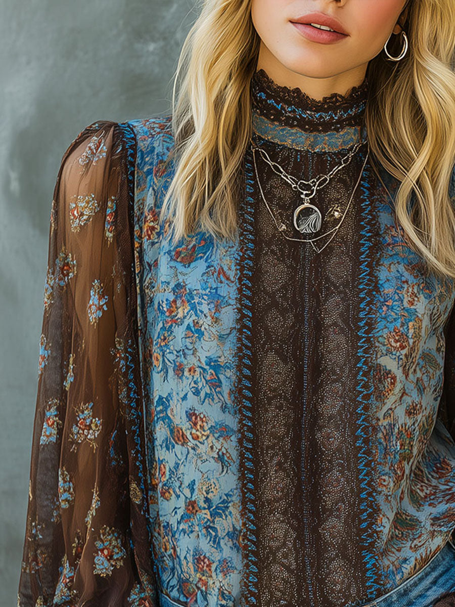 Inéalondon™ | Blouse With Puff Sleeve