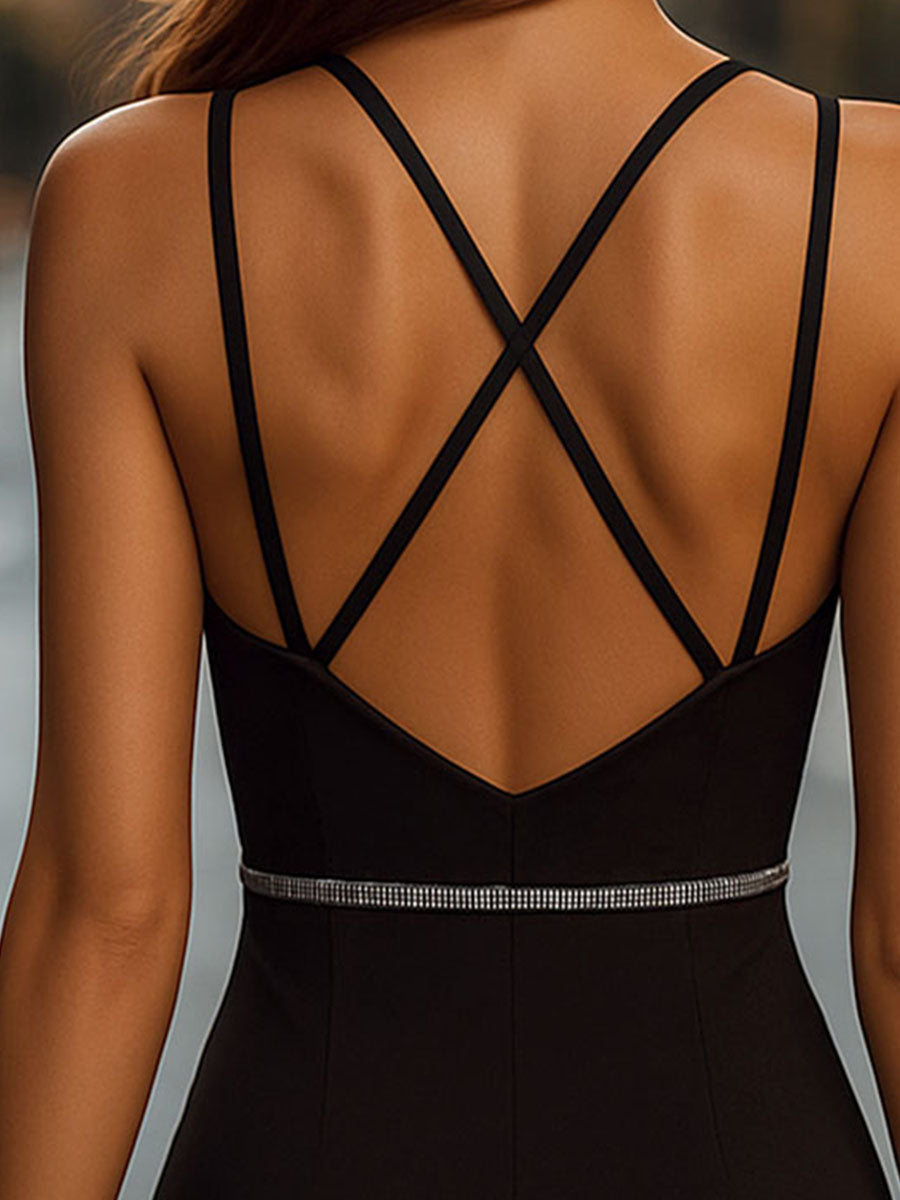 Inéalondon™ | Embellished Bodycon Dress