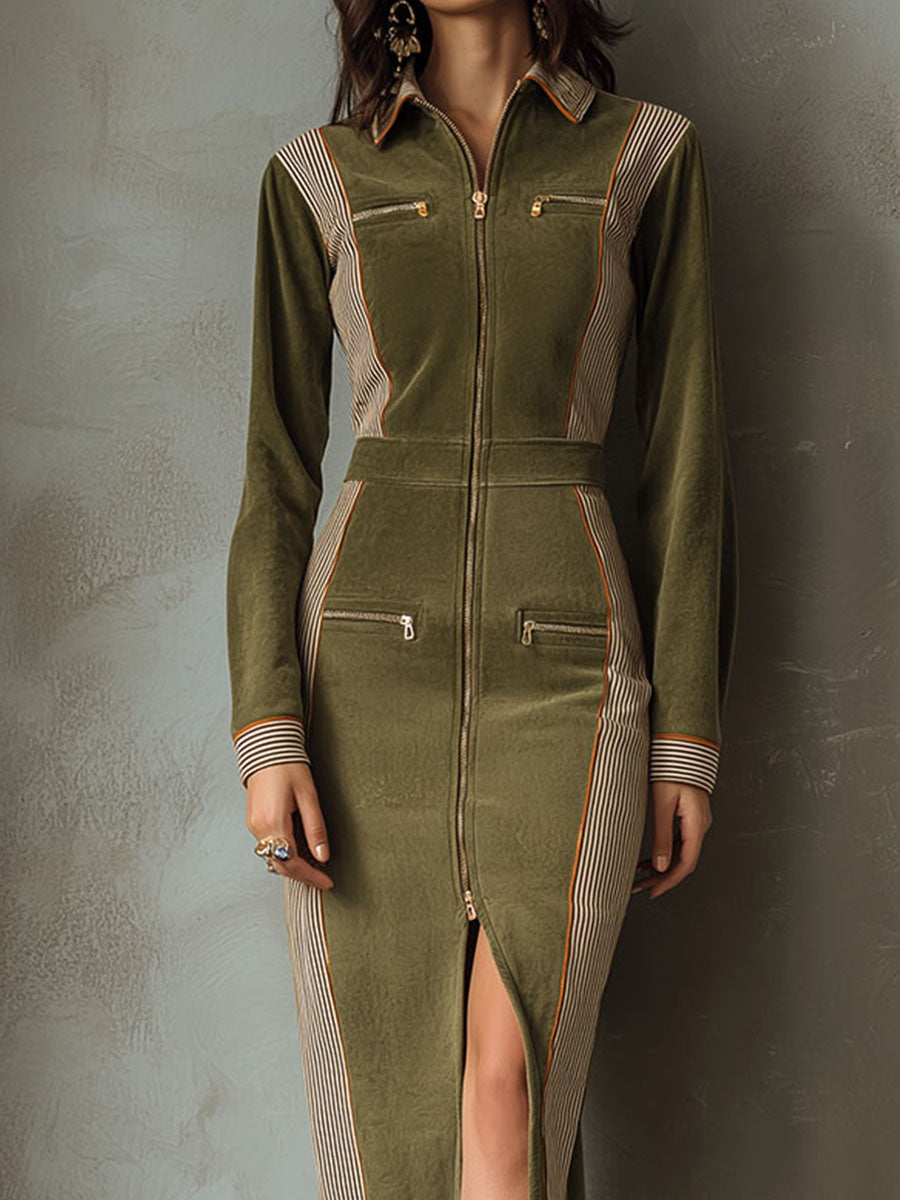 Inéalondon™ | Contrast Stripe Panels
