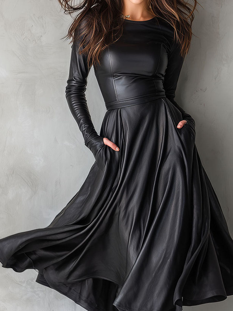 Inéalondon™ | Midi Dress With Pockets
