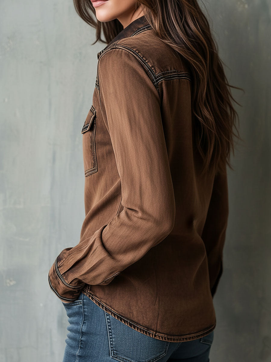 Inéalondon™ | Utility Zip Shirt Jacket