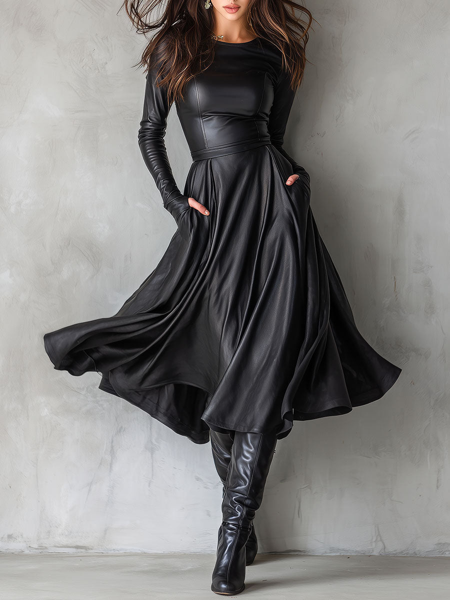 Inéalondon™ | Midi Dress With Pockets