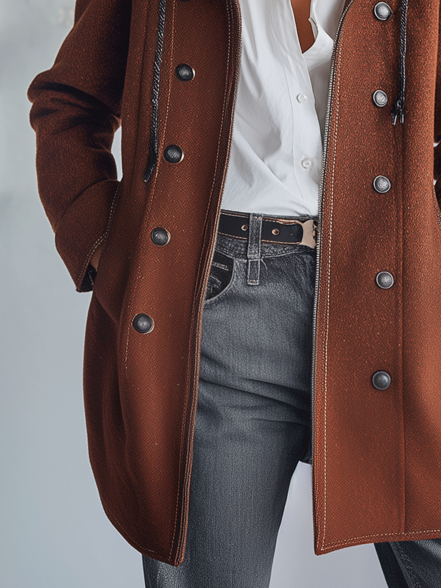Inéalondon™ | Hooded Coat