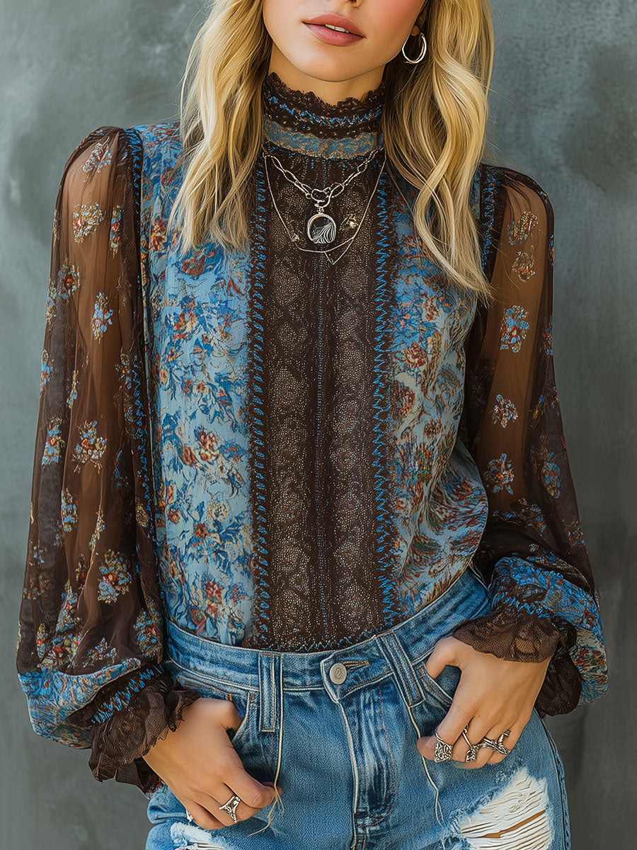 Inéalondon™ | Blouse With Puff Sleeve