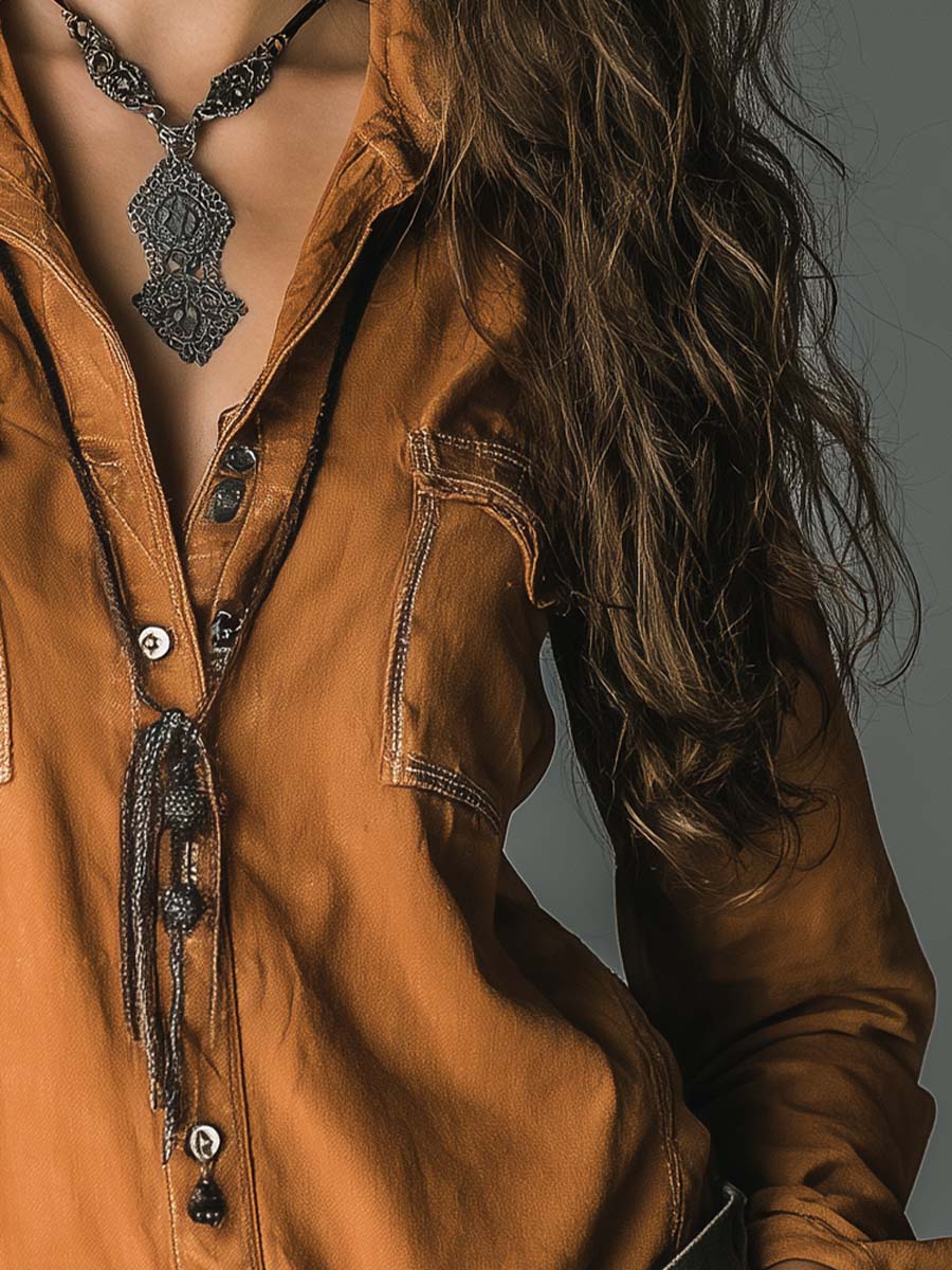 Inéalondon™ | Cotton Utility Pocket Shirt