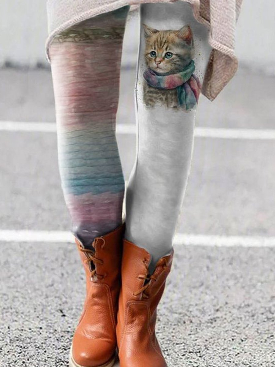 Inéalondon™ | Printed Casual Leggings