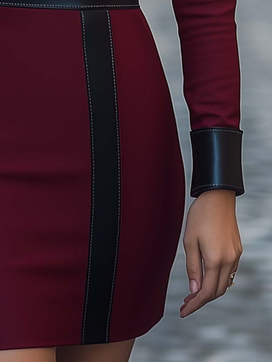 Inéalondon™ | Stripe Bodycon Dress