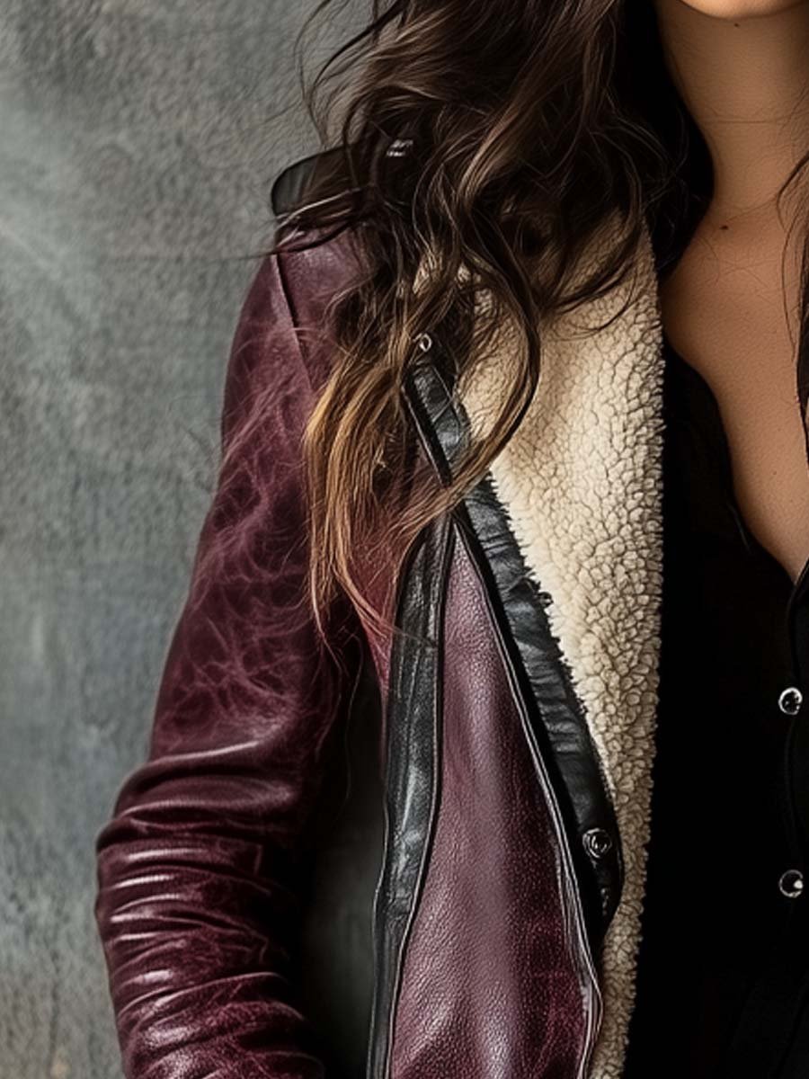 Inéalondon™ | Faux Leather Coat