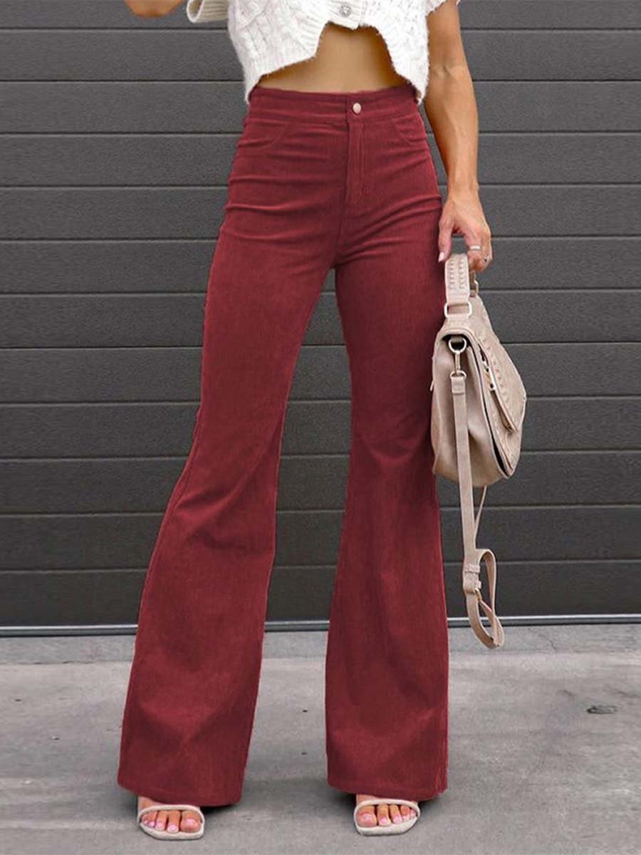 Inéalondon™ | Corduroy Casual Pants