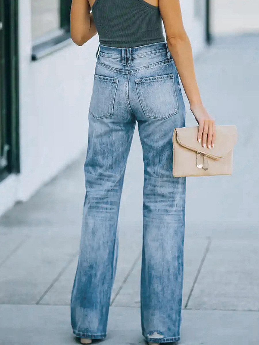 Inéalondon™ | Wide-leg Jeans