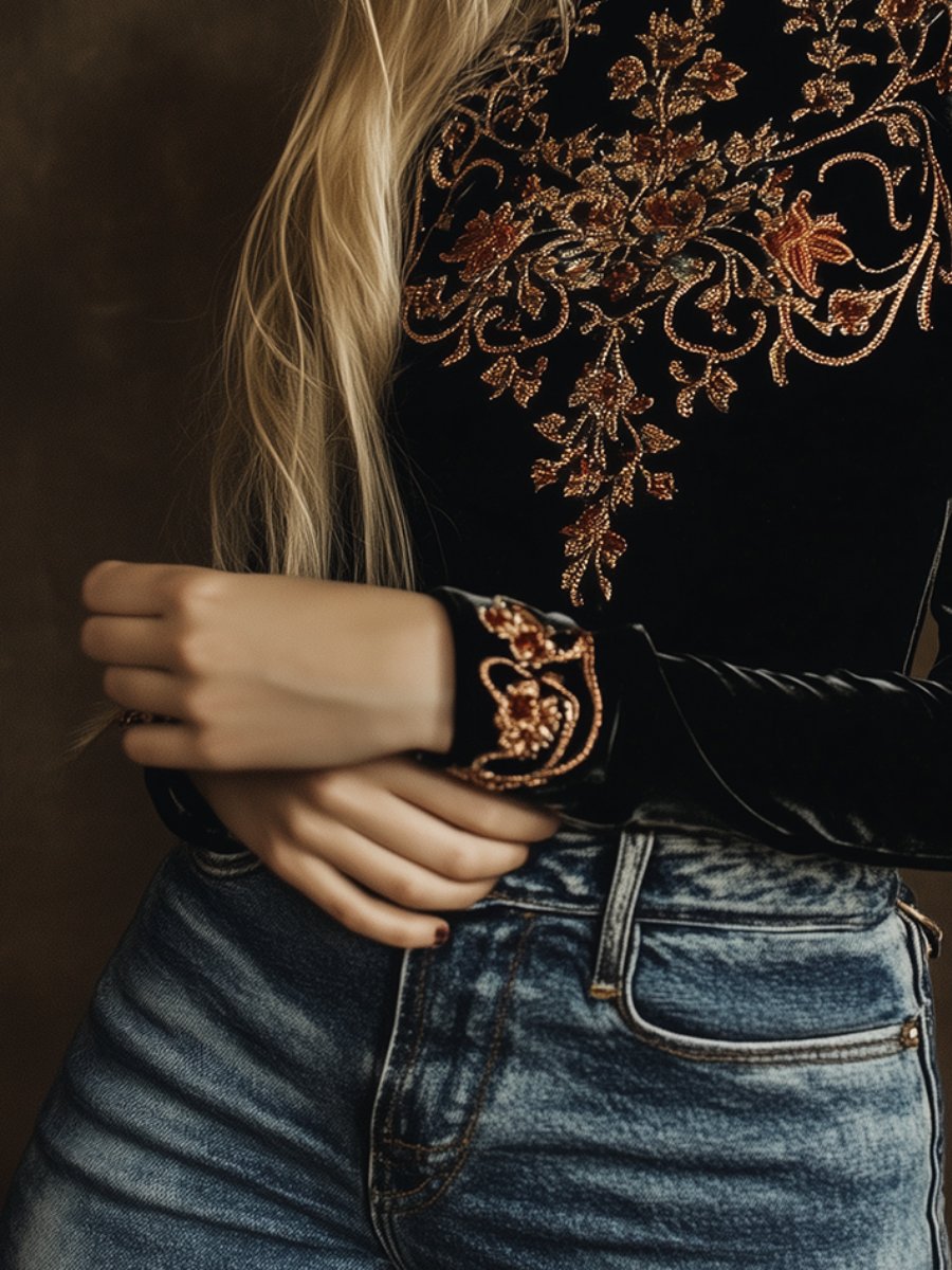 Inéalondon™ | Long Sleeves Top